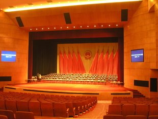 北京电视台电动舞台幕布